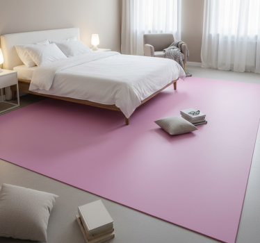 Bedroom carpet pink wardrobe cover sheet - TenStickers