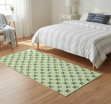 Bedroom carpet puppy french bulldog design - TenStickers