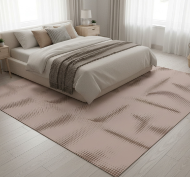 Bedroom carpet with scandinavian dotted patterns - TenStickers