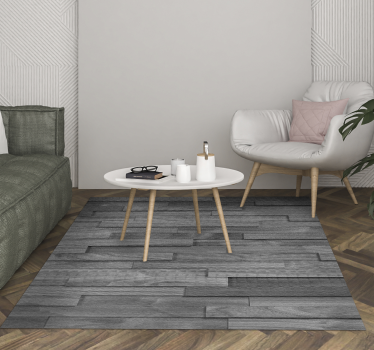 Big wooden planks texture wood effect vinyl flooring - TenStickers