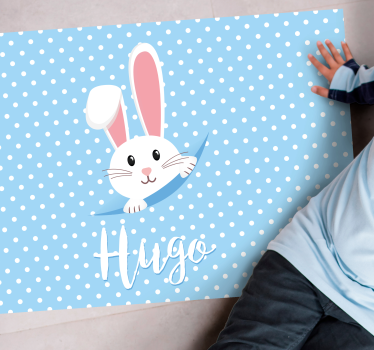 rabbit and moles kids rug - TenStickers