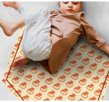 Charming Bird Patterns kitchen mat - TenStickers