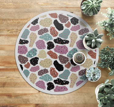 Colourful rock print teenage rugs for bedrooms - TenStickers