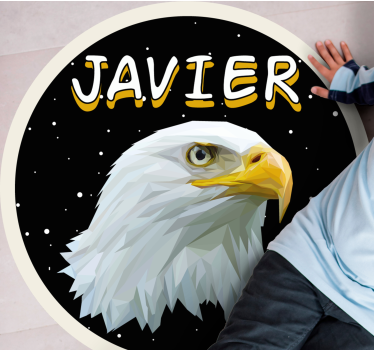 Customizable Eagle custom floor mat - TenStickers