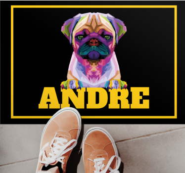 Customizable Pet custom floor mat - TenStickers