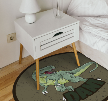 Customized Dinosaur custom floor mat - TenStickers
