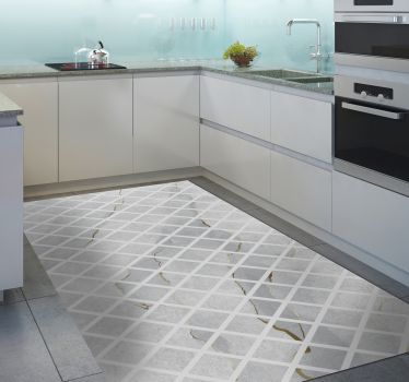 Diamond and beija stone flooring - TenStickers