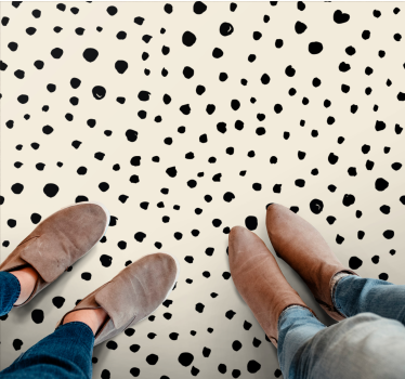 Dotted Pattern Style texture rug - TenStickers