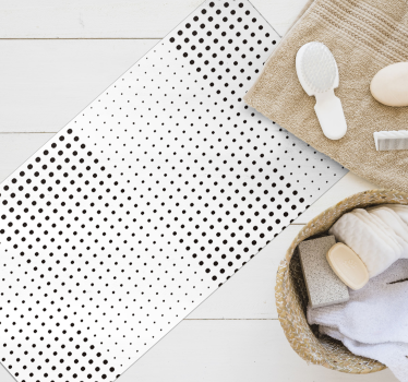 Fading Dot Gradient bathroom mat - TenStickers
