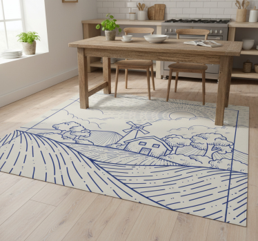 Holland mills kitchen vinyl mat - TenStickers