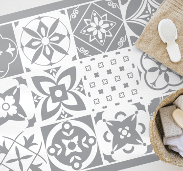 Illuminating pantone tile mat - TenStickers