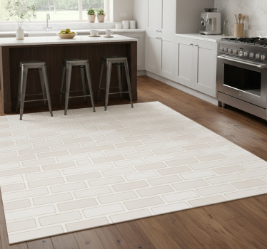 Kitchen vinyl mat antique brick design - TenStickers