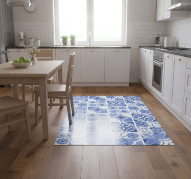 Kitchen vinyl mat azulejos cindito tiles - TenStickers