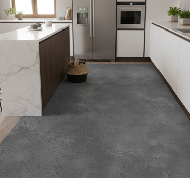 Kitchen vinyl mat concrete look - TenStickers