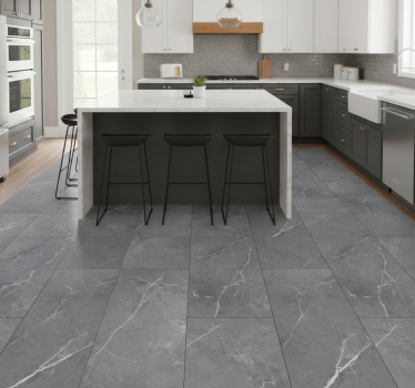 Kitchen vinyl mat in cloud finish - TenStickers