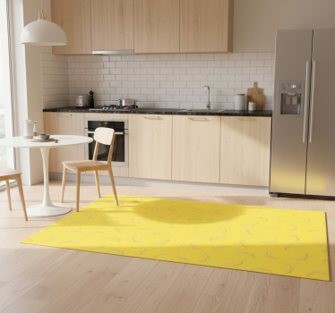 Kitchen vinyl mat in pantone banana yellow - TenStickers