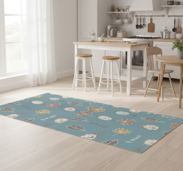 Kitchen vinyl mat nordic park design - TenStickers