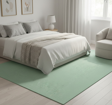 Light green bedroom carpet - TenStickers