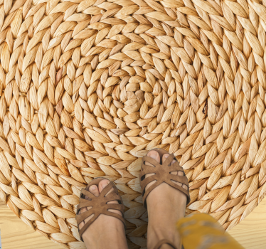 Linoleum pattern texture rug - TenStickers
