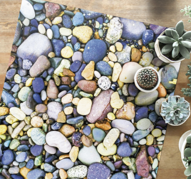 Little sea stones stone flooring - TenStickers
