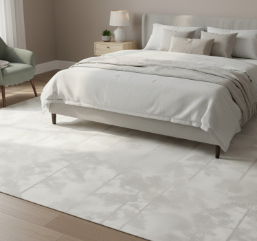 Mysterious foggy forest bedroom carpet - TenStickers