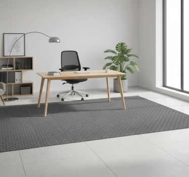 Office carpet 3d gray cubes design - TenStickers