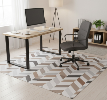 Office carpet colorful geometric blocks - TenStickers