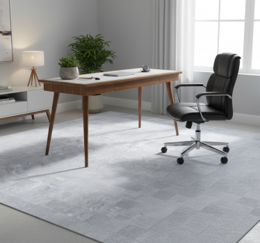 Office carpet in aged gray brick pattern - TenStickers