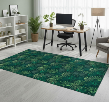Office carpet in tropical blend design - TenStickers