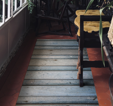 Original wooden plank 3d texture wood effect vinyl flooring - TenStickers