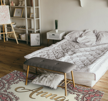 Personalized Mandala custom floor mat - TenStickers