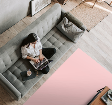 Pink contemporary rugs - TenStickers