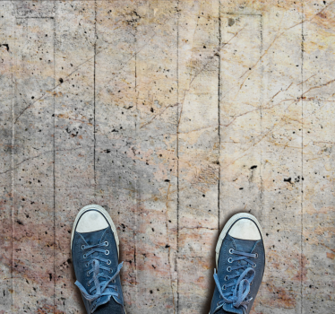 Rock Texture Cladding stone effect vinyl rug - TenStickers