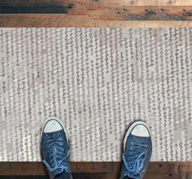 Soft Neutral Pattern bedroom carpet - TenStickers