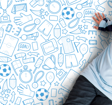 Sporting Elements game rug - TenStickers