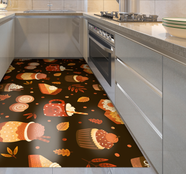 Sugary indulgence joy kitchen mat - TenStickers