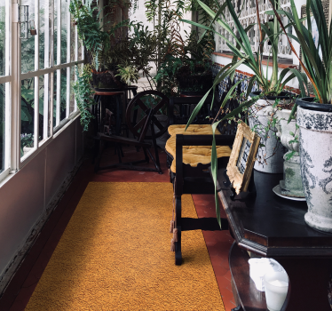 Textured Amber Surface texture rug - TenStickers