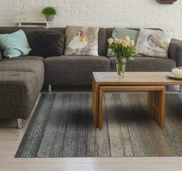 Textured Gradient texture rug - TenStickers