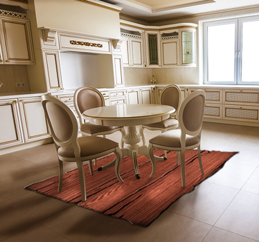 Textured Timber Illusion wood effect rug - TenStickers
