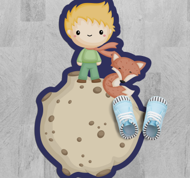 The Little Prince kids vinyl carpet - TenStickers