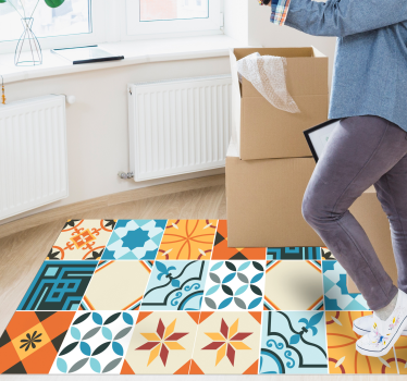 Variety tile mat - TenStickers
