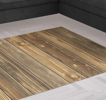 Wood effect  wood vinyl rug - TenStickers