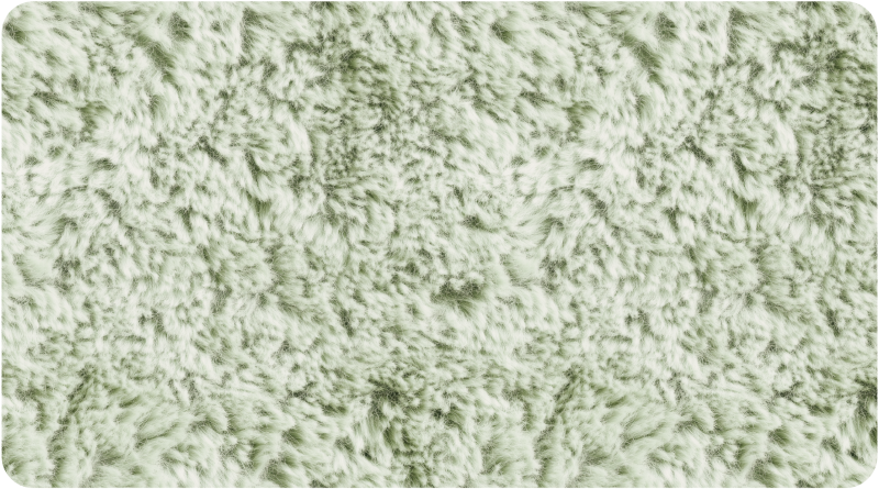 Green fabric imitation bathroom mat - TenStickers