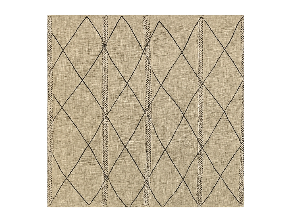 Moroccan diamond design outdoor rug - TenStickers