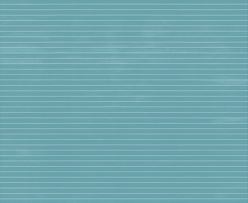 Horizontal stripes design blue rug - TenStickers