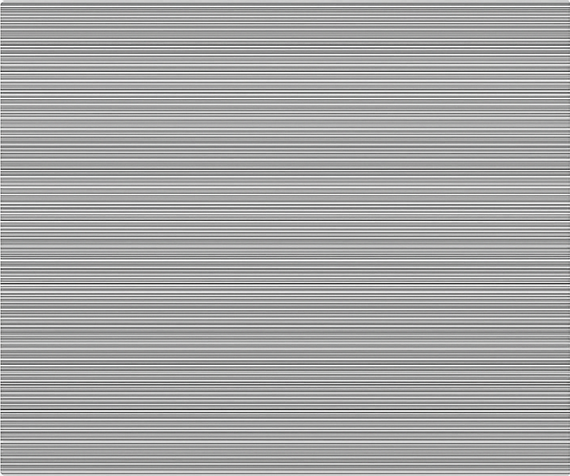 Gray thin striped  kitchen vinyl mat - TenStickers