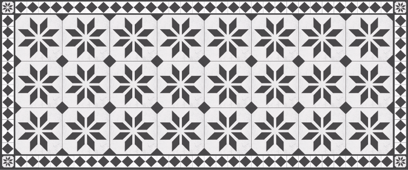 Old Style Carpet mosaic rug - TenStickers