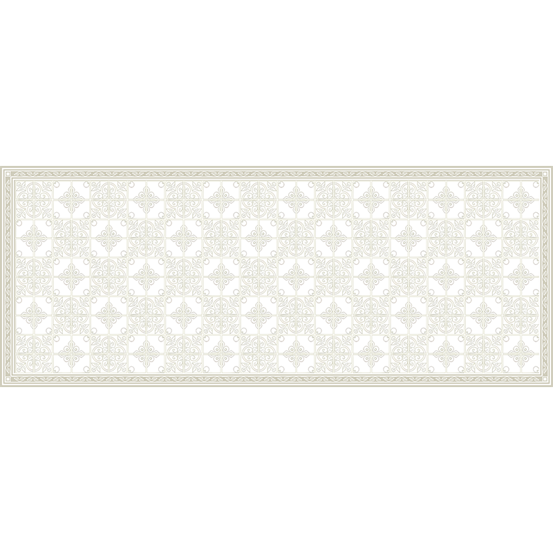 Kitchen vinyl mat in classic vanilla color - TenStickers