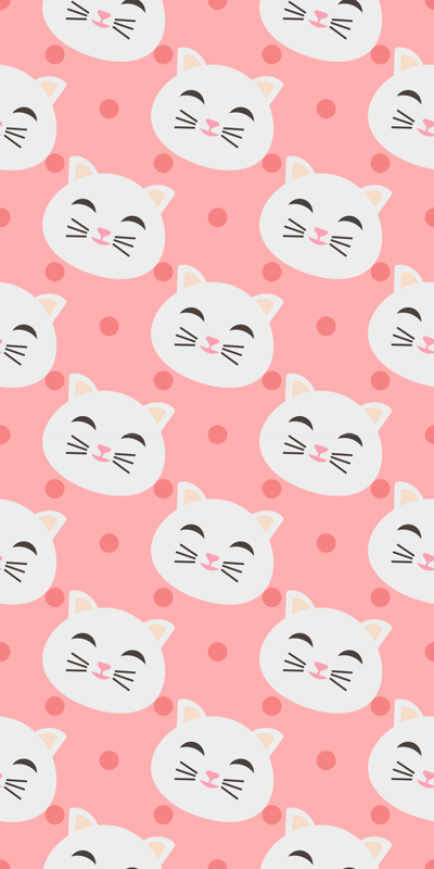 Funny little cats animal mat - TenStickers