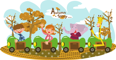 Animal mat for autumn training - TenStickers